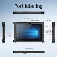 Load image into Gallery viewer, 10.1 inch Windows 10 Rugged Tablet PC, Intel® Core™ I7-1255U/16GB/128GB/4G Modules