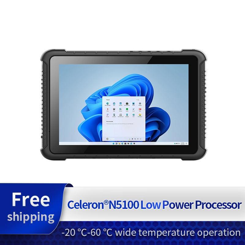 10.1'' Rugged Military Tablet IP65 Anti-drop, N5100/8GB/128GB