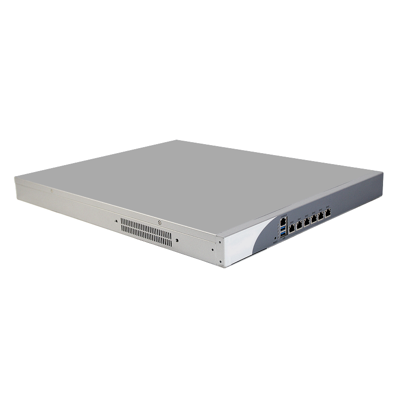 1U Industrial Computer Intel Core 4 Generation Gigabit Network Port Desktop Computer Support Redundant Power Supply Network Security Hardware Server I5-4570/8GB/500G SSD/300W