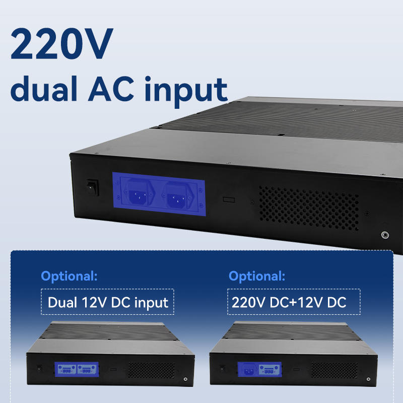 2U Rackmount Case,Intel® Core™ I5-8500T/8GB/128GB+1TB