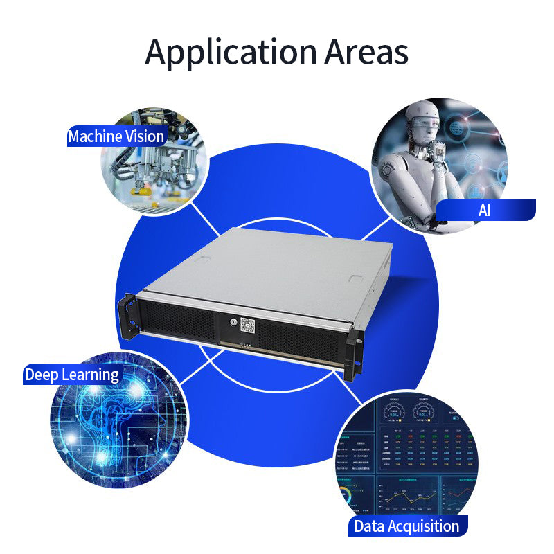 2U Rackmount Computer,Intel® Core™ I3-9100/8GB/1TB/300W