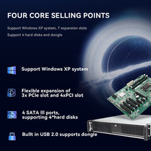 Load image into Gallery viewer, 2U Rackmount Server Cases,Intel® Pentium® Processor G3260/4GB/1TB/300W