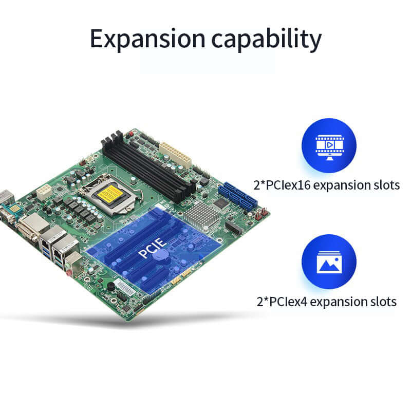 2U Rackmount Servers,Intel® Core™ I9-9900K/8GB/1TB/300W