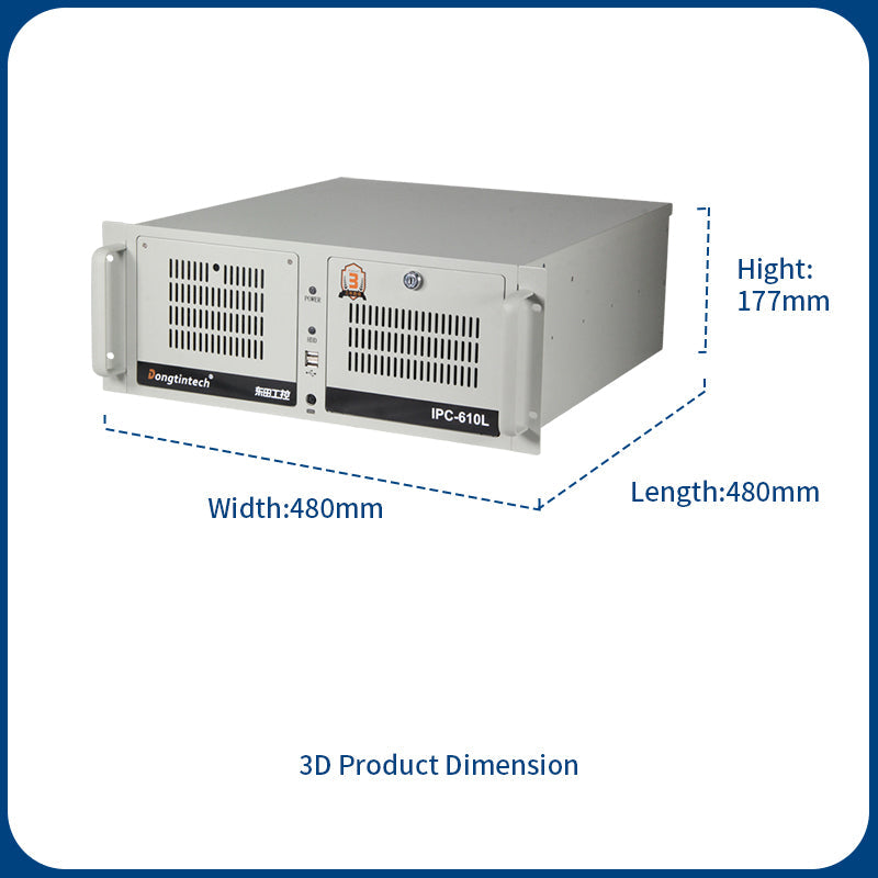 4U Rackmount Case,Intel® Core™ I3-6100/8GB/1TB