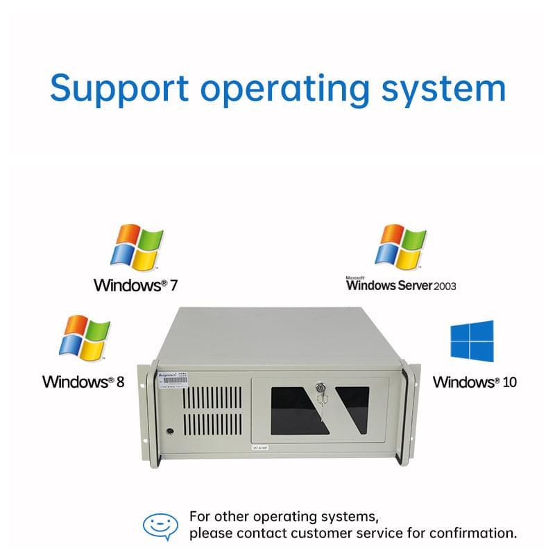 4U Rackmount Computer, Intel® Celeron® Processor G1820(2.7GHz)/2GB/1TB