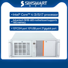 Load image into Gallery viewer, 4U Server Chassis,Intel® Core™ I5-4570/4GB/128GB SSD/300W