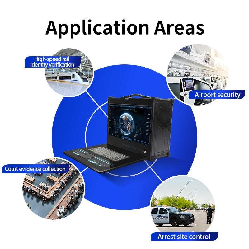 Customized Rugged Industrial Portable Computer, Intel® Core™ I3-6100 32G/1T/4 Ethernet port card/400W/KM