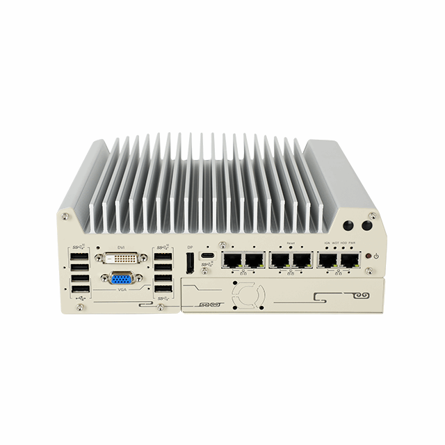 Embedded Fanless PC, i3-12100/8G/250G M.2