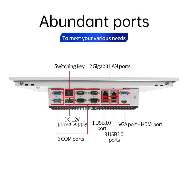 Embedded Touch Screen Pc, Intel® Atom® Processor E3845/4GB/128GB SSD/12V