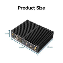 Load image into Gallery viewer, Fanless Embedded BOX PC, Intel®i5-4570T/16G/1T+128GSSD