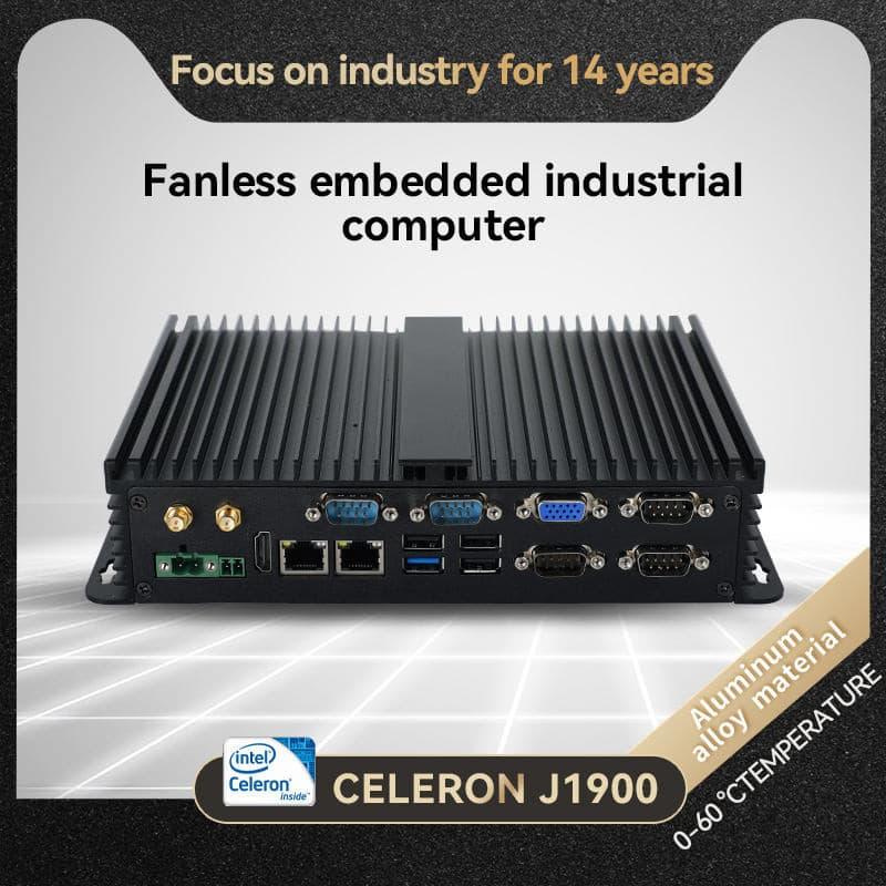 Fanless embedded pc, Intel® Celeron® Quad Core J1900 4G/64G