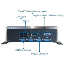 Load image into Gallery viewer, Industrial Embedded Computer, Intel® Core™ J1900 2G/500G