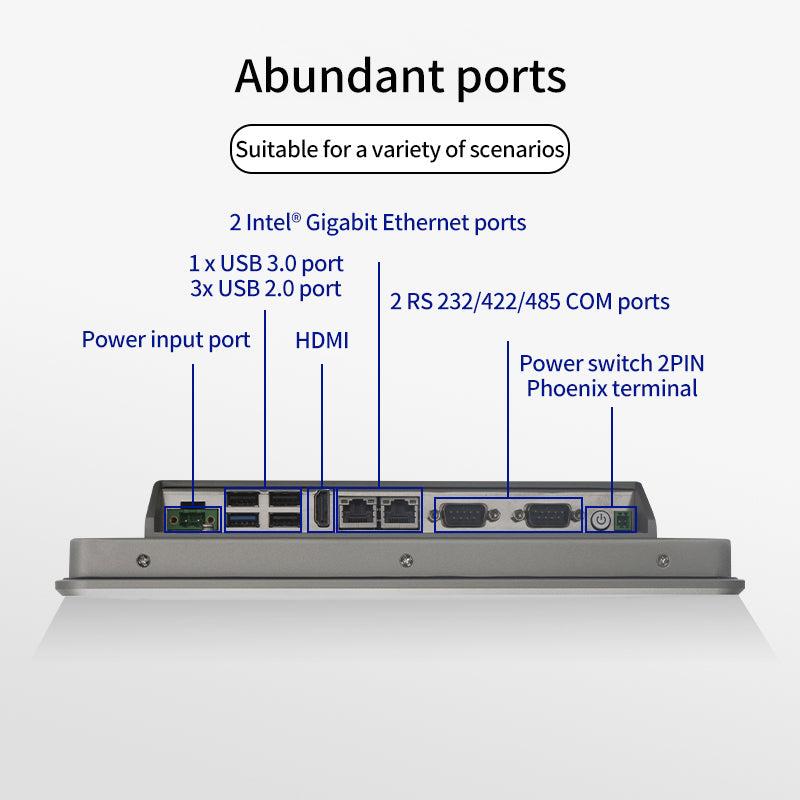 Industrial Touch Displays, Intel® Celeron® Processor J1900/4G/64G SSD