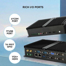 Load image into Gallery viewer, PC Embedded Fanless, Intel® Celeron® Quad Core J1900 8G/256G