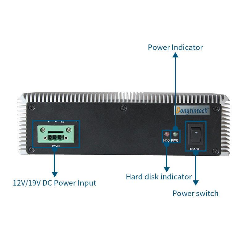 PC Industrial Fanless, Intel® Core™ J1900 4G/64G SSD/WIN7